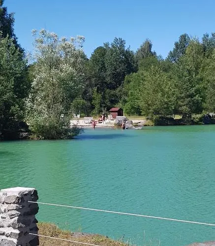 U Jezera Konstantinovy Lázně